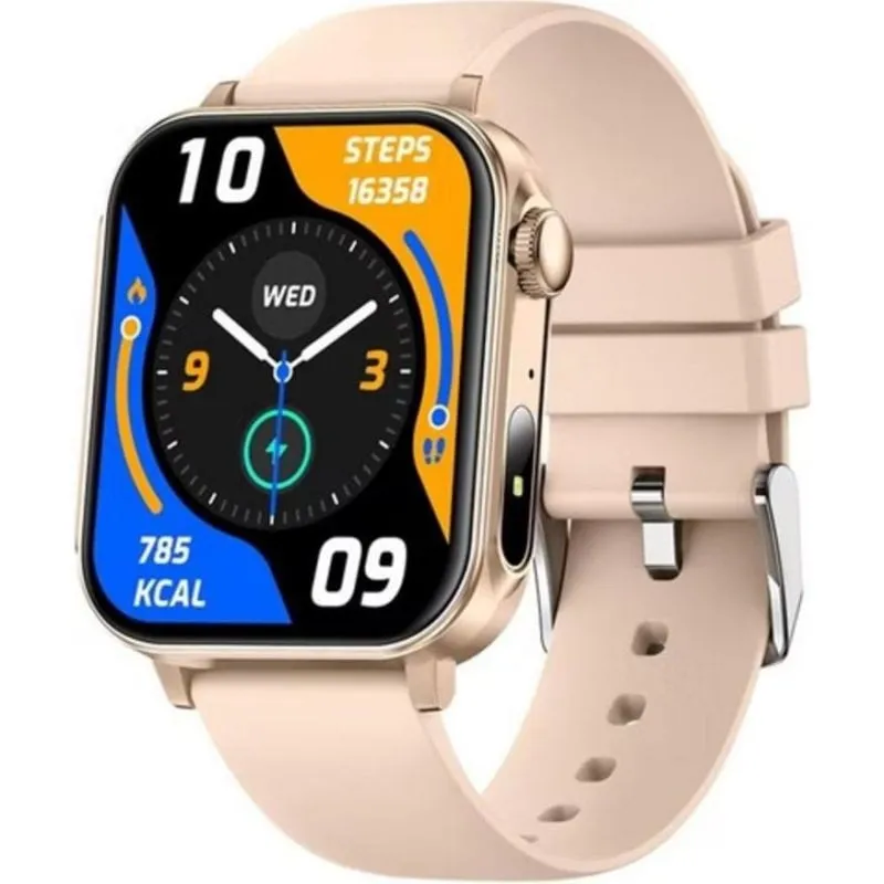 Colmi P80 Bluetooth 1,83" Oro Metallo Smartwatch Resistente Acqua IP67 SpO2 - immagine 1