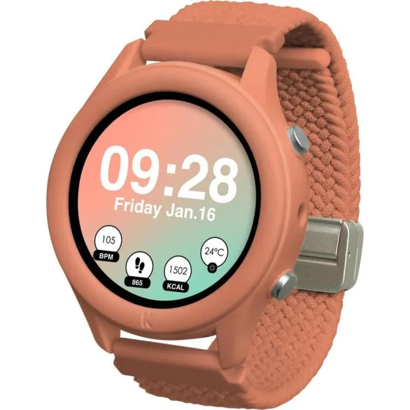 Kidywolf Kidywatch Coral Bluetooth 45mm OLED Rame Taglia Unica Impermeabile - immagine 1