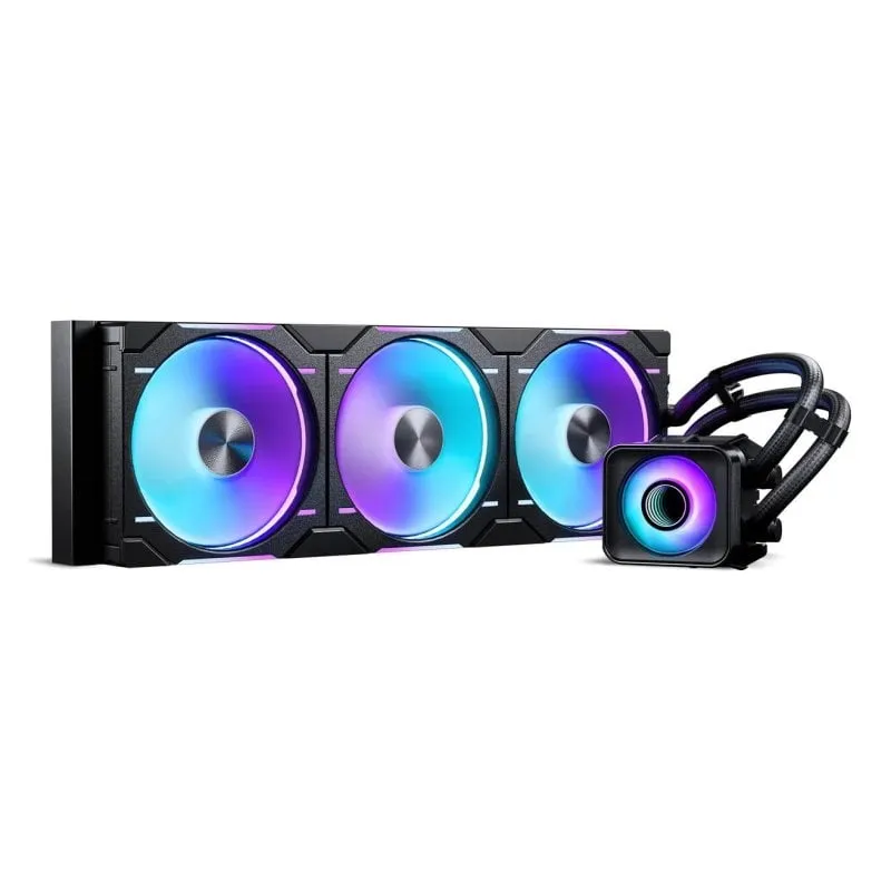 Refrigeración Líquida Phanteks Glacier One 420 D30 X2 420mm 3 Ventiladores RGB - immagine 1