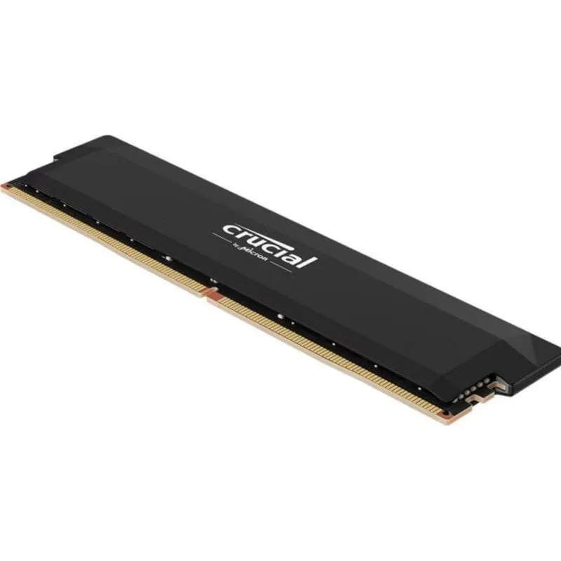 Memoria RAM Crucial PRO OC 16GB 1x16GB DDR5 6400MHz DIMM Nero - immagine 1