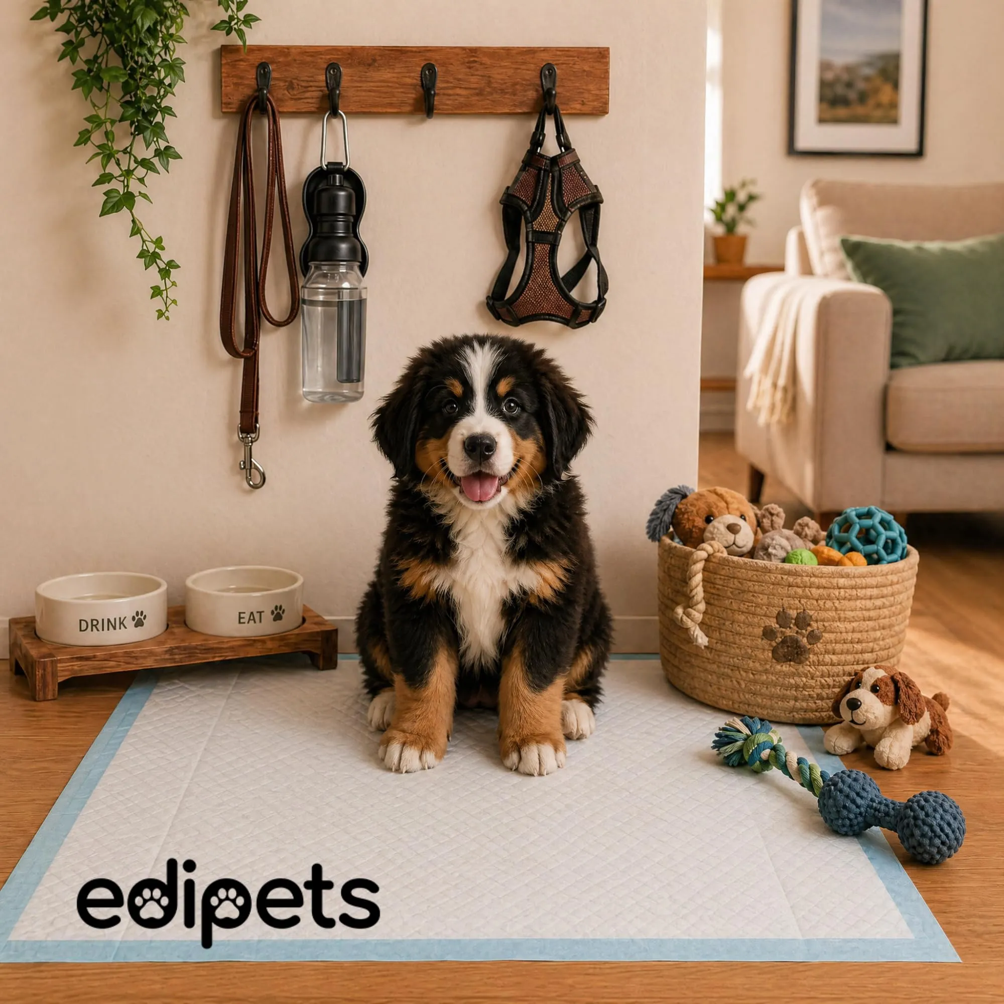 Edipets, Tappetini Igienici per Cani 60x90, Assorbenti, Tappetini Monouso per l'Addestramento dei Cuccioli (40 unità) - immagine 7