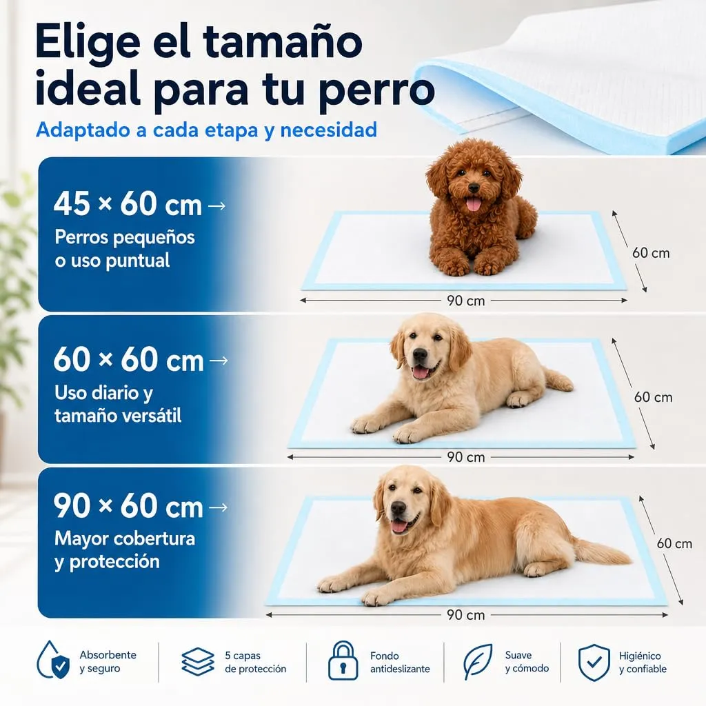 Edipets, Tappetini Igienici per Cani 45x60, Assorbenti, Tappetini Monouso per l'Addestramento dei Cuccioli (100 pezzi) Bianco - immagine 2