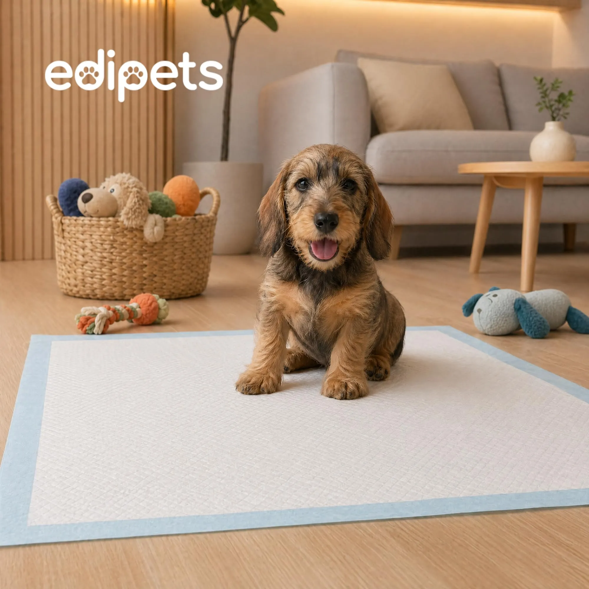 Edipets, Tappetini Igienici per Cani 45x60, Assorbenti, Tappetini Monouso per l'Addestramento dei Cuccioli (40 Pezzi) - immagine 6