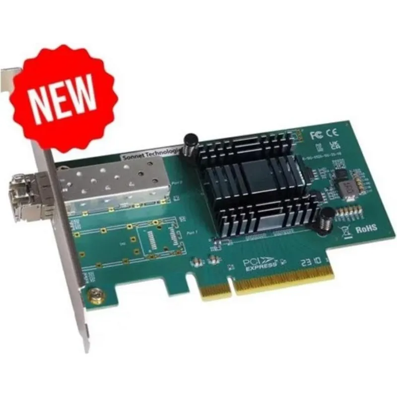 Scheda di Rete Sonnet G10E-SFP-1XN-E3 PCI Express 10 Gbit/s RJ45 Thunderbolt - immagine 1