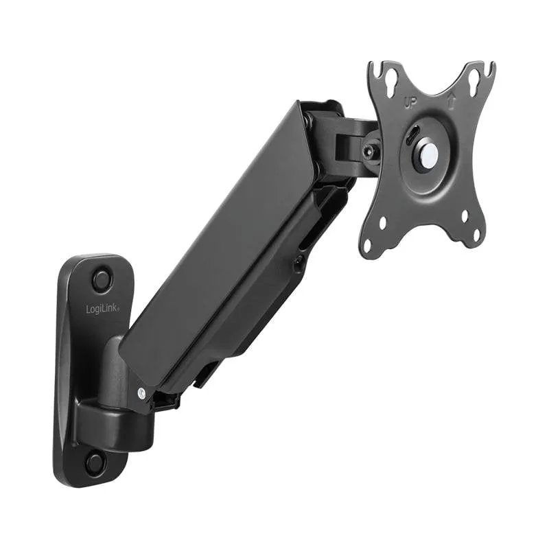 LogiLink BP0144 Supporto Monitor Parete 17 a 32" VESA 75x75 a 100x100 Max 9Kg - immagine 1