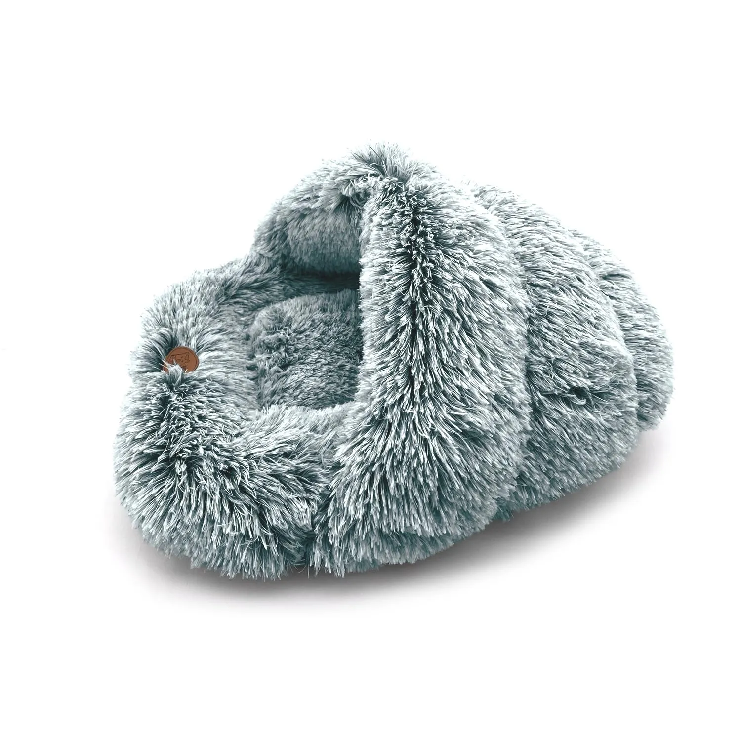PATAM Cuccia Morbida Cani Piccoli, Gatti, da Interno, Lavabile e Antiscivolo, Friends Grigio 60x50 cm - immagine 1