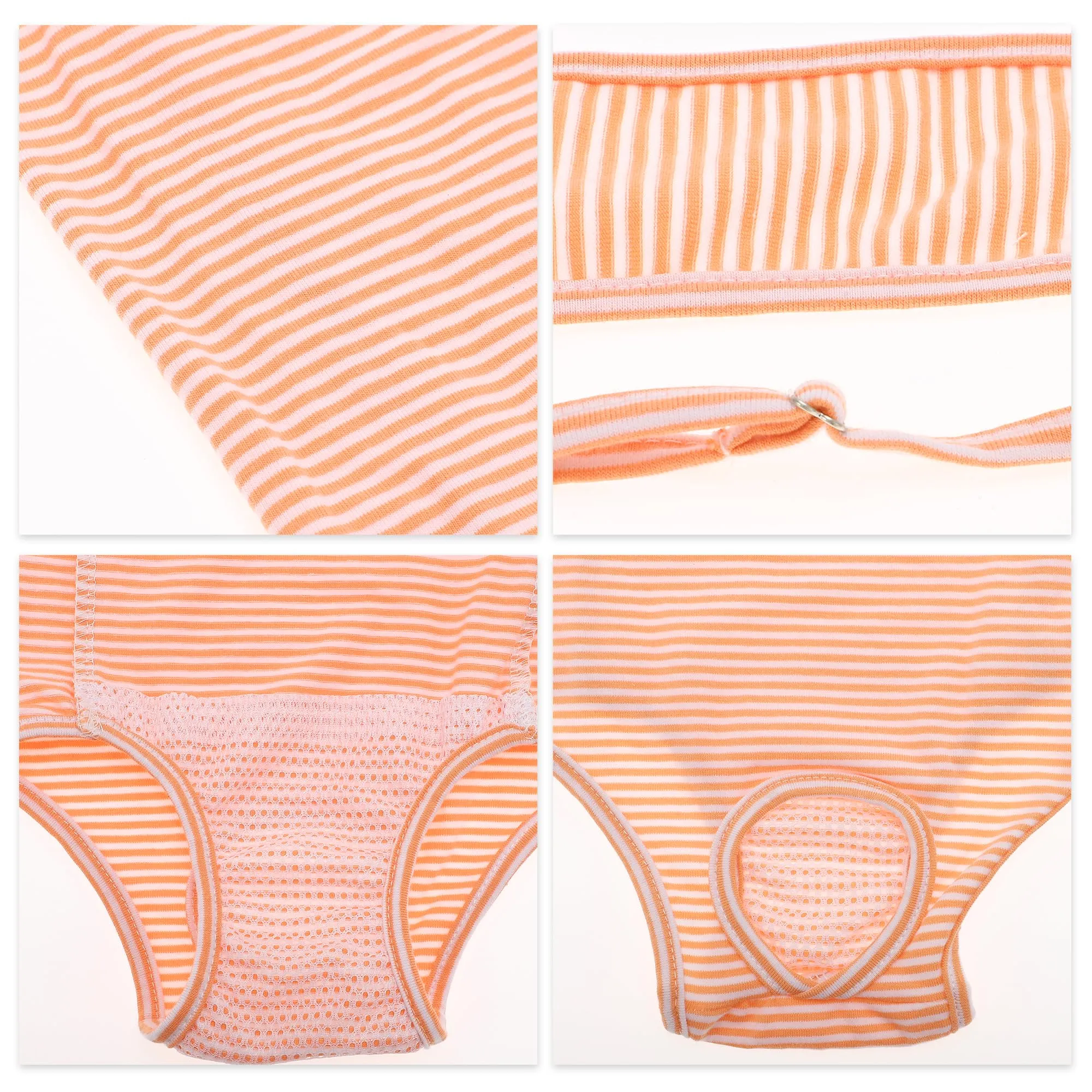 CAPASTEC Pantaloni Fisiologici per Cani Lavabili Riutilizz Picc/Med&G Mand - immagine 3