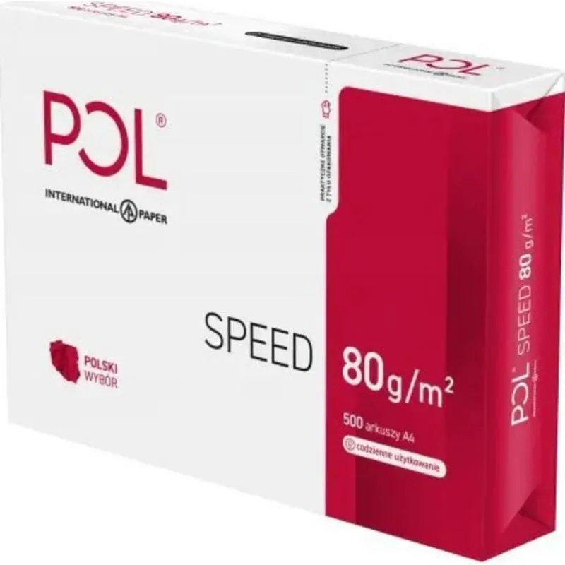 Carta da copia A4 80g Polspeed 500 fogli - immagine 1