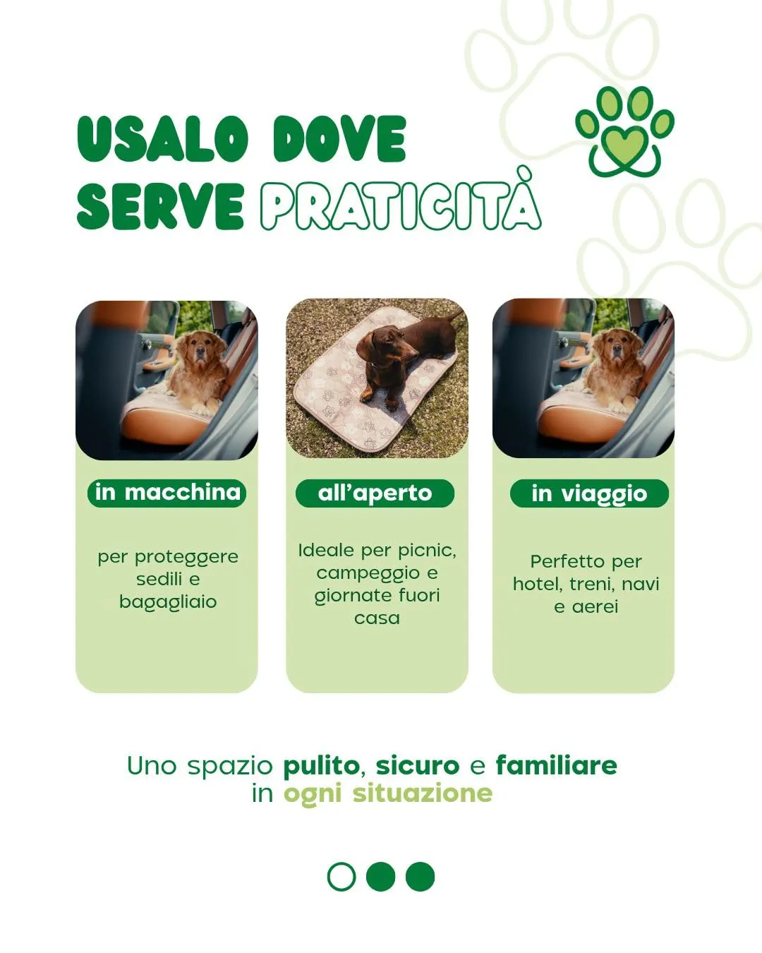 Baupad - tappetino lavabile per cani - traversa impermeabile e assorbente con tecnologia 4 strati per casa auto e viaggio. Traversine lavabili in lavatrice fino a 300 lavaggi. - immagine 4