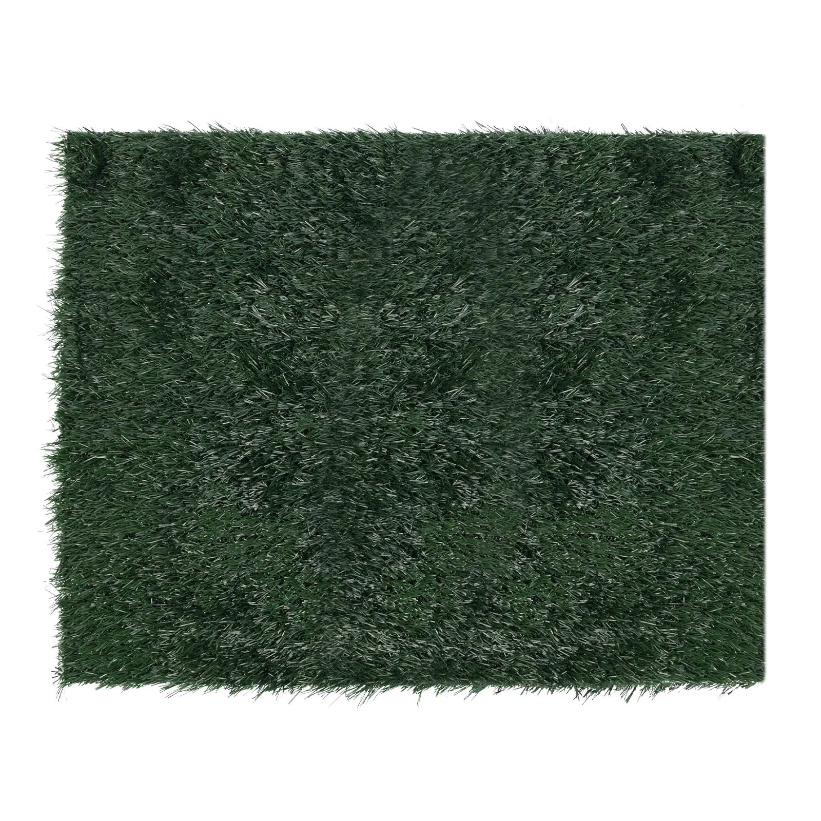 AUYAO Lettiera per Cani, Dog Toilette per Cani con Erba Artificiale, 80 x 100 cm, Toilette Tappeto Erboso Lavabile per Training Cucciolo per Interni ed Esterni, Verde - immagine 9