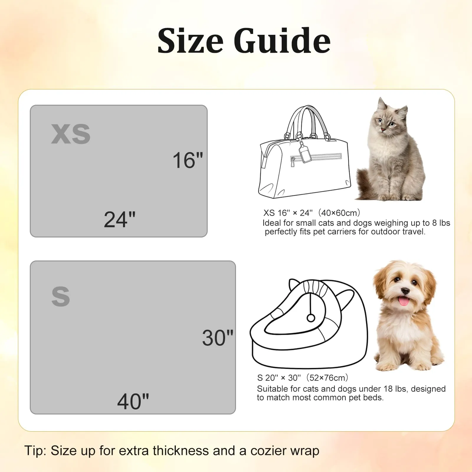 HOTUT 3 Pezzi Coperta per Cane Gatto Lavabile Soffice Durevole,52x76CM,Grigio,Graziosa Coperta Cane con Impronte di Zampe in Soffice Pile per CaniGatti,Conigli e Altri Animali Domestici - immagine 3