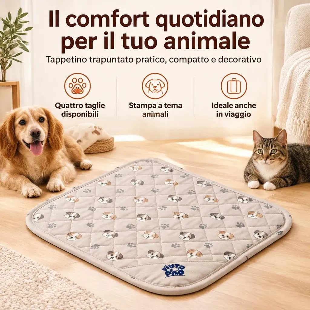 Fiutopad Traversina Tappetino Assorbente per Cani E Gatti (L:80*90cm) - immagine 2