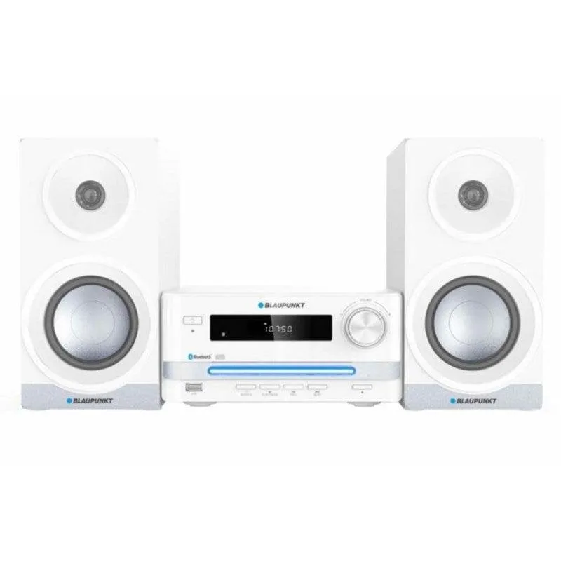 Microcatena Blaupunkt MS16BT 15W RMS Bluetooth USB FM LED Bianco - immagine 1
