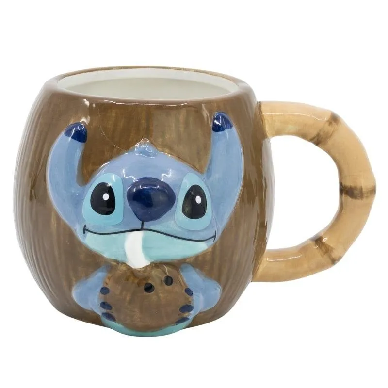 Tazza Stor 78759 Lilo & Stitch 3D 420 ml Multicolore - immagine 1