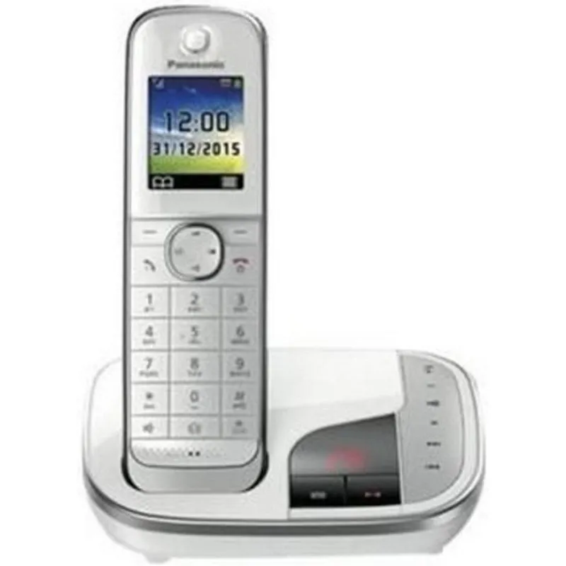 Telefono DECT Panasonic KX-TGJ320 Bianco con Identificatore Chiamate e Altoparlante - immagine 1