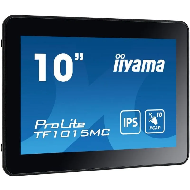 Monitor PC iiyama TF1015MC-B3 10,1" HD 75Hz IPS Touch Multi-touch VESA RJ45 - immagine 1
