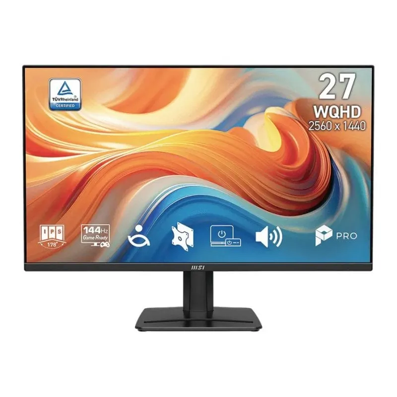 Monitor PC MSI Pro MP275Q E14 27" Wide Quad HD 144Hz IPS FreeSync HDR Altoparlanti - immagine 1