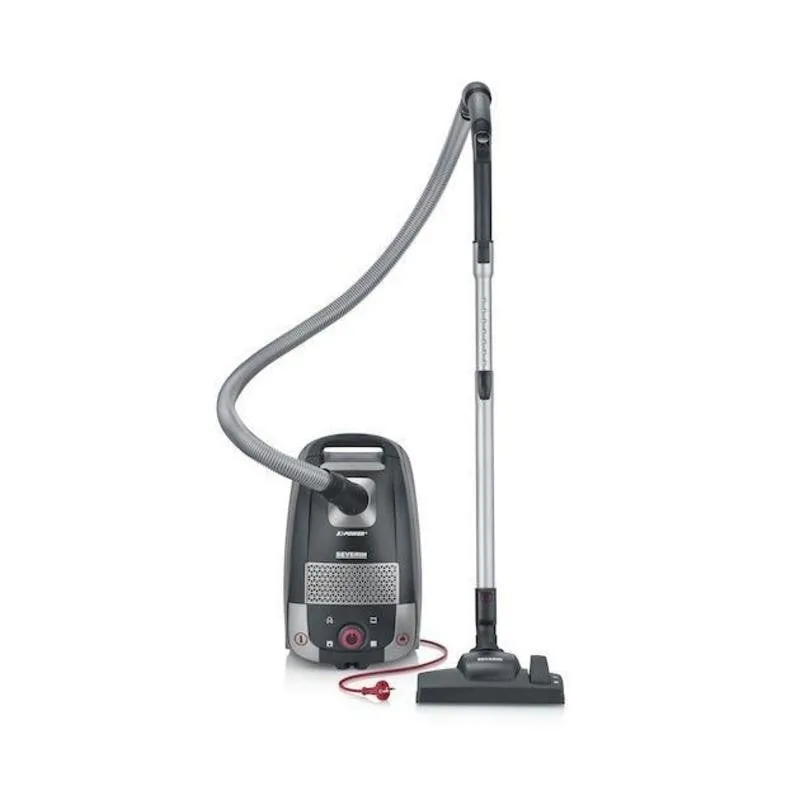 Aspirapolvere con Sacco Severin BC 7052 850W HEPA 14 4L Nero - immagine 1
