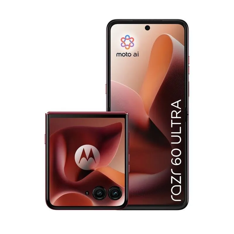 Motorola Razr 60 Ultra 5G 16GB 6.96" 512GB Bordeaux Design pieghevole - immagine 1