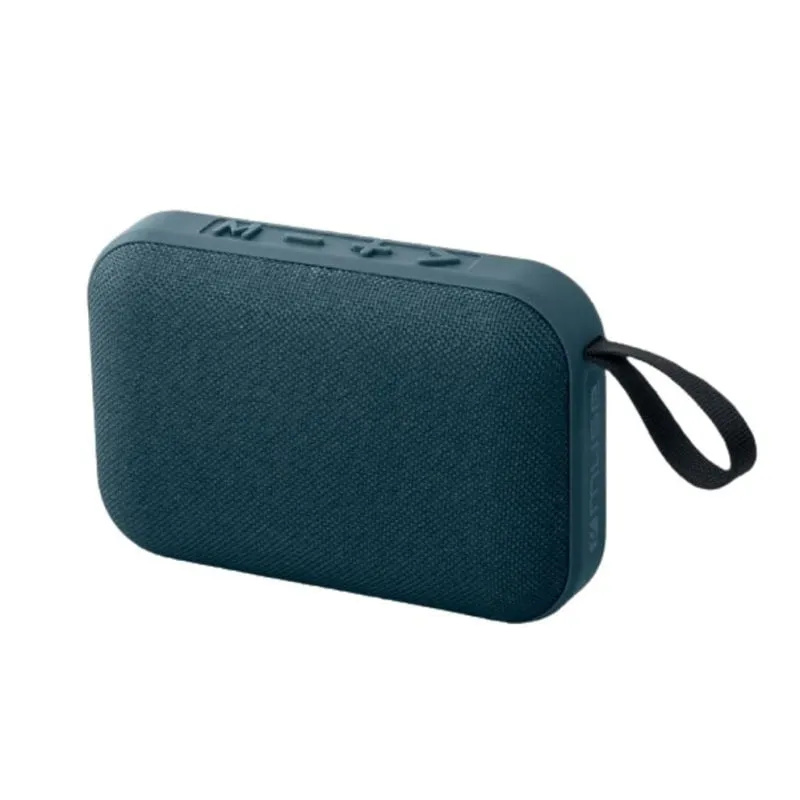 Altoparlanti Muse Mono Portatile Bluetooth 5W Blu con MicroSD e Vivavoce - immagine 1