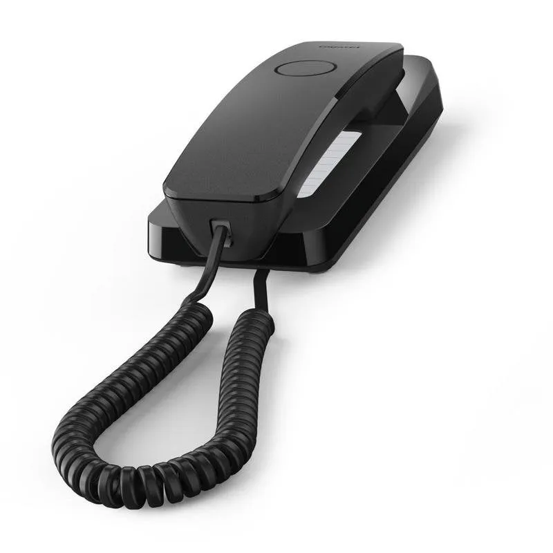 Telefono analogico Gigaset DESK 200 Nero 10 ingressi - immagine 1