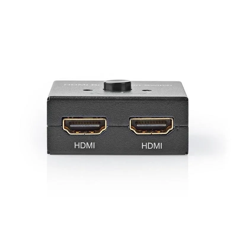 Commutatore Video Nedis VSWI3482AT HDMI 4K Ultra HD 3 Porte - immagine 1