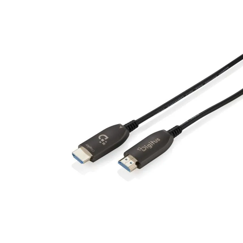 Cavo HDMI AOC Fibra Ottica Ibrida Digitus 50 m 8K 60 Hz - immagine 1