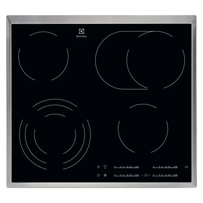 Piastra cottura Electrolux EHF46547XK 4 zone nera - immagine 1
