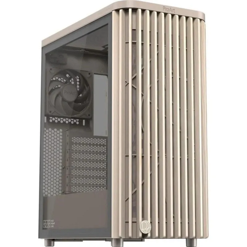 Case PC ASUS ProArt PA401 Wood TG PWM Beige - immagine 1