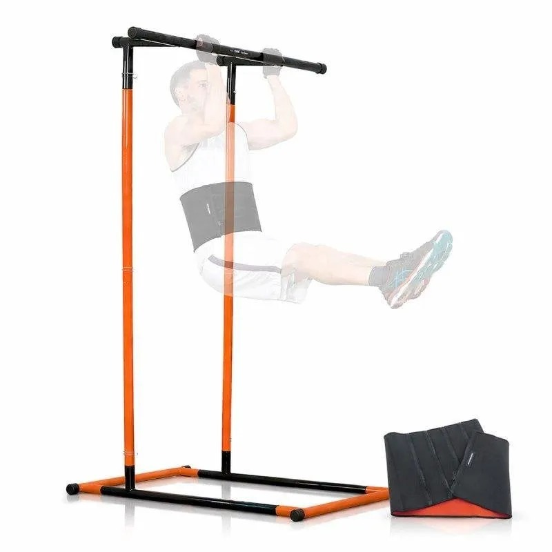 Pack Sbarra per Trazioni Fitness InnovaGoods con Faja Sauna e Guida - immagine 1