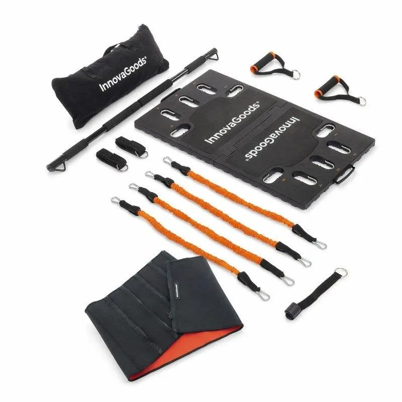 Pack Sistema di Allenamento Portatile Innovagoods con Guida Esercizi e Cintura Sauna - immagine 1