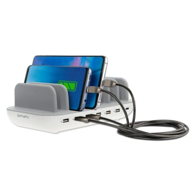 Caricatore USB 4Smarts 462310 60W Grigio per Smartphone e Tablet - immagine 1