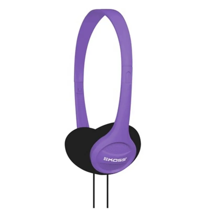 Cuffie Koss KPH7 con cavo, jack 3,5 mm per musica, colore viola - immagine 1