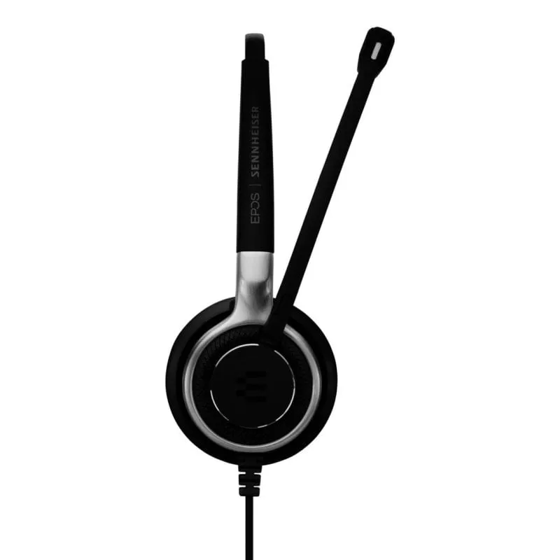 Auricolari Epos SENNHEISER IMPACT SC 635 con cavo USB-C, cancellazione rumore, chiamate e musica, nero e argento - immagine 1