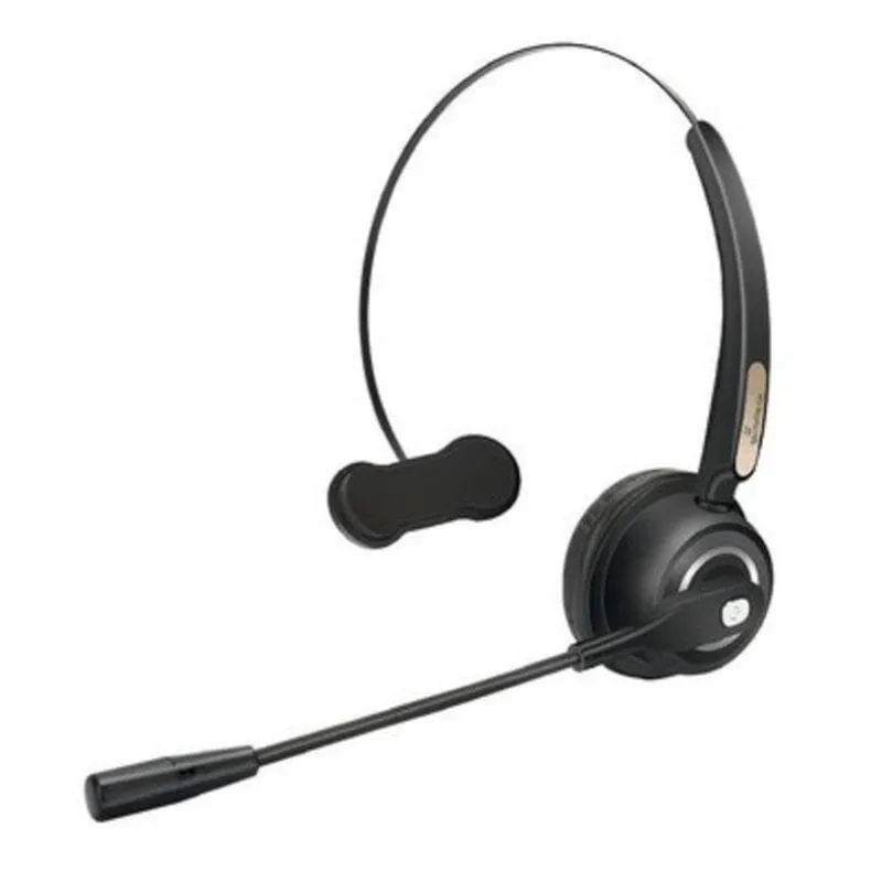 Auricolari MediaRange MROS305 wireless Bluetooth per ufficio con microfono nero - immagine 1