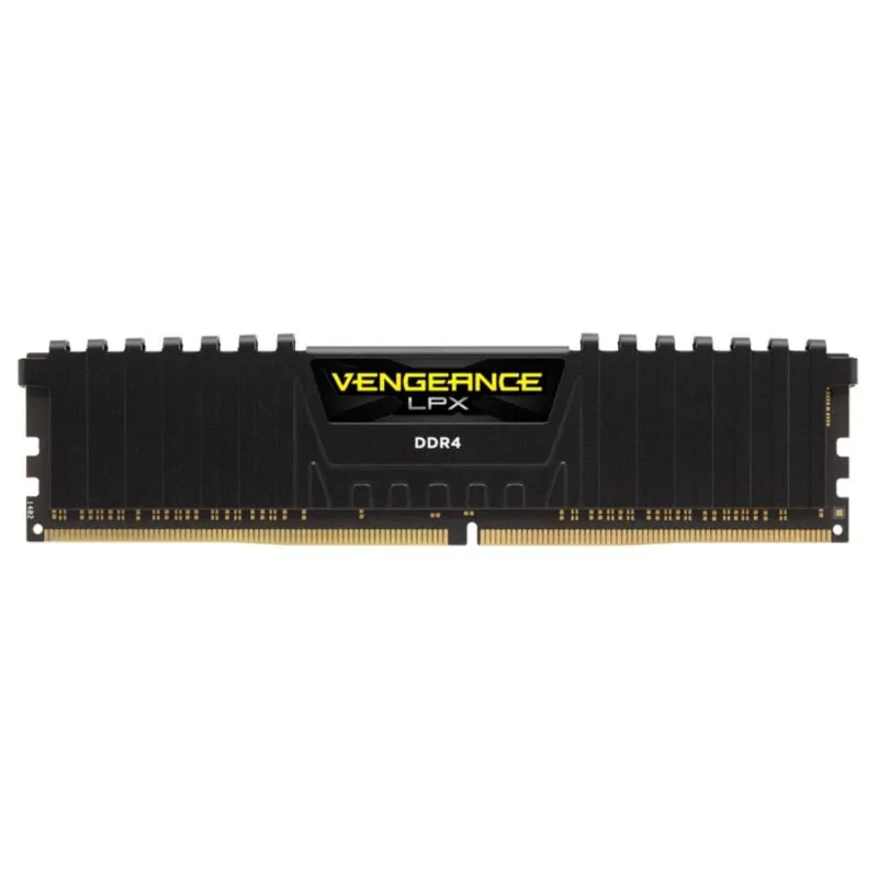 Memoria RAM Corsair Vengeance LPX 32GB 4x8GB DDR4 2666MHz CL16 Nero Heatsink - immagine 1