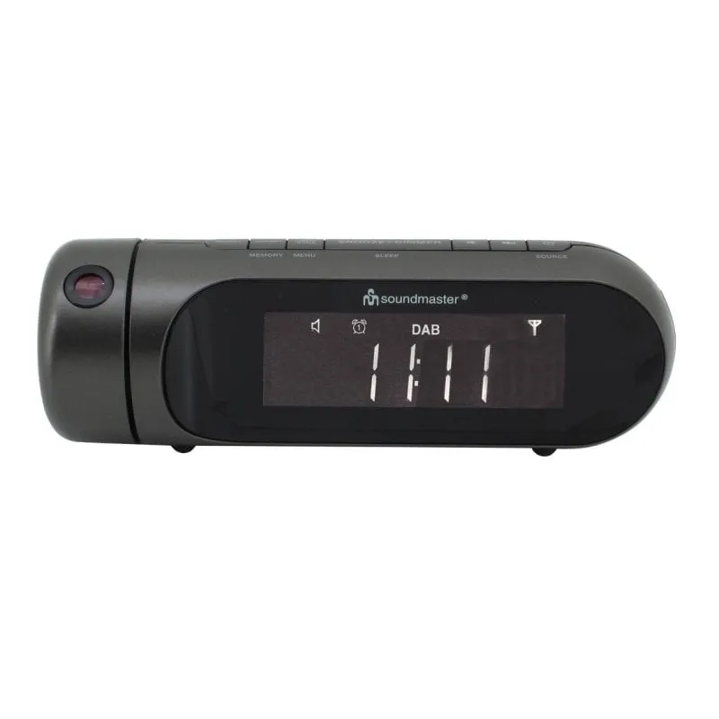 Sveglia Soundmaster UR6700AN DAB+ FM LCD Nero - immagine 1