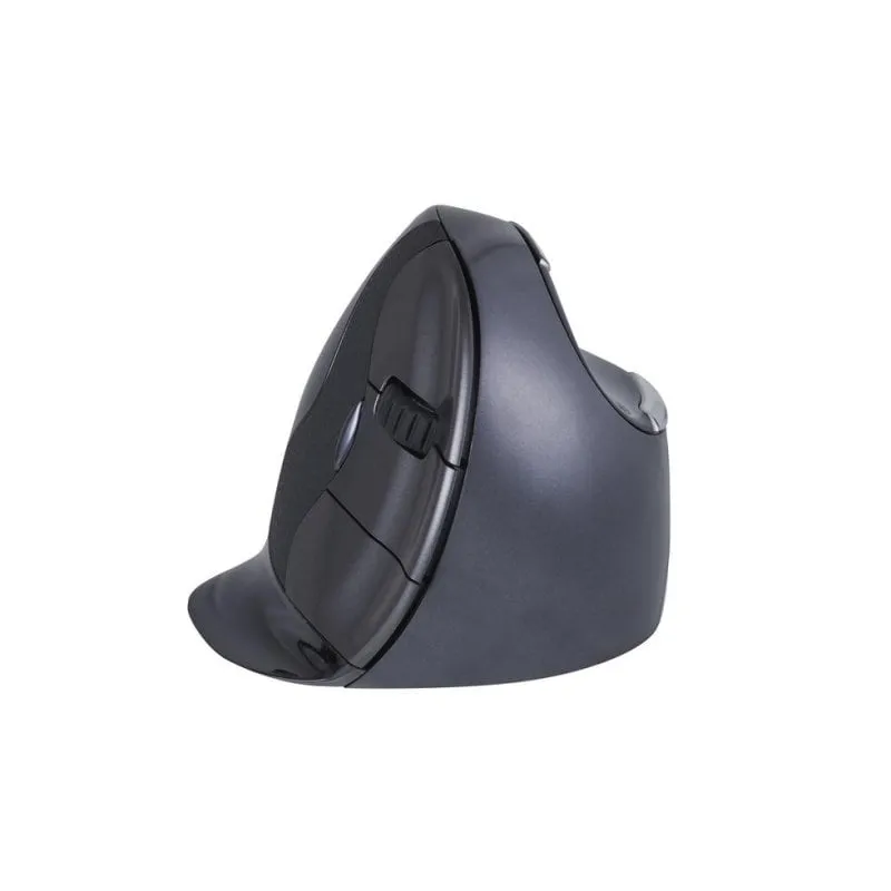 Mouse BakkerElkhuizen Evoluent D Medium Wireless 3200 DPI Nero Ergonomico - immagine 1