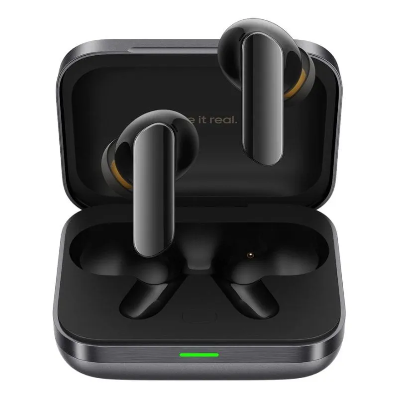 Auricolari Realme Buds Air 7 Pro wireless Bluetooth con ANC e protezione IP55, grigio - immagine 1