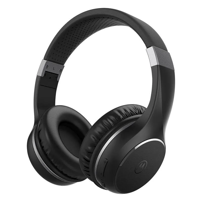 Cuffie Motorola Moto XT220 wireless Bluetooth pieghevoli per musica nere - immagine 1