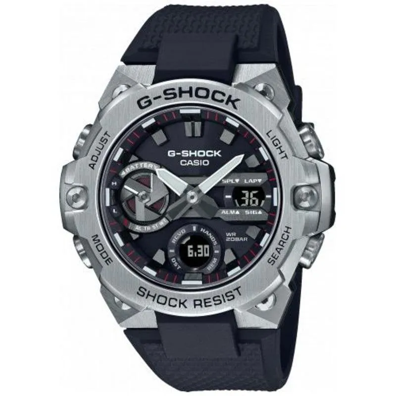 Casio G-Shock GST-B400-1AER Bluetooth 49,6mm Acciaio Nero Resistente Acqua 20ATM - immagine 1