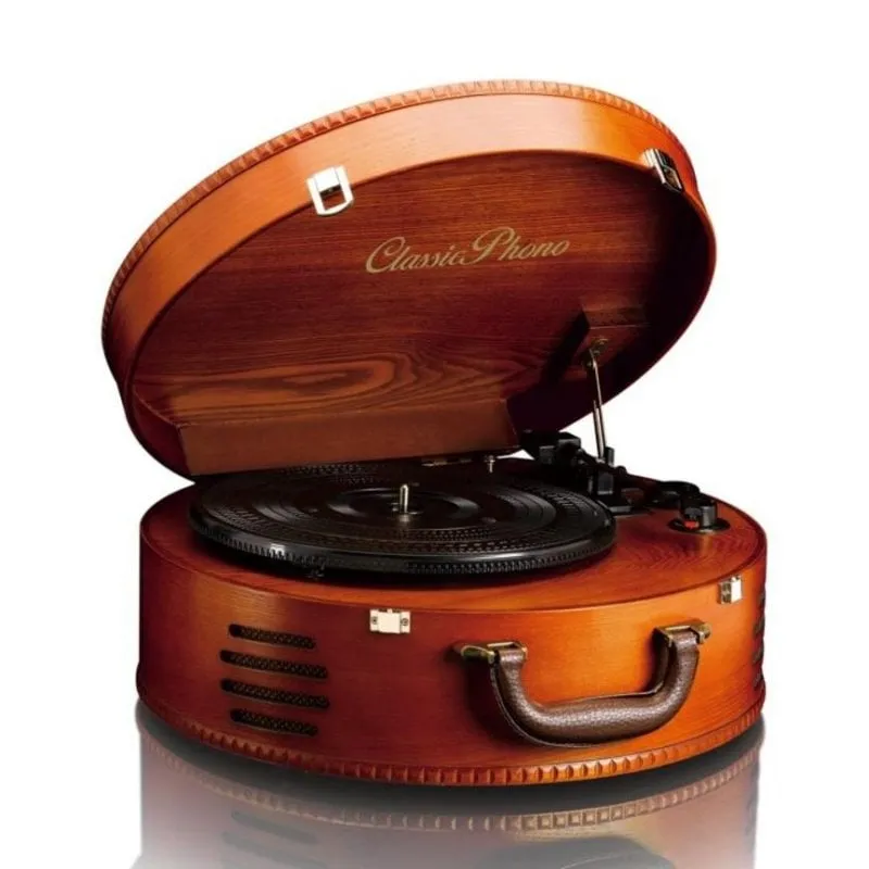 Tornamesa Lenco TT-34 Automatica Legno 33/45/78 RPM USB - immagine 1