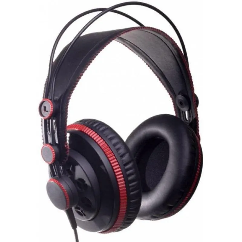 Cuffie Superlux HD681 con cavo, semiaperte, connessione cablata, nere - immagine 1