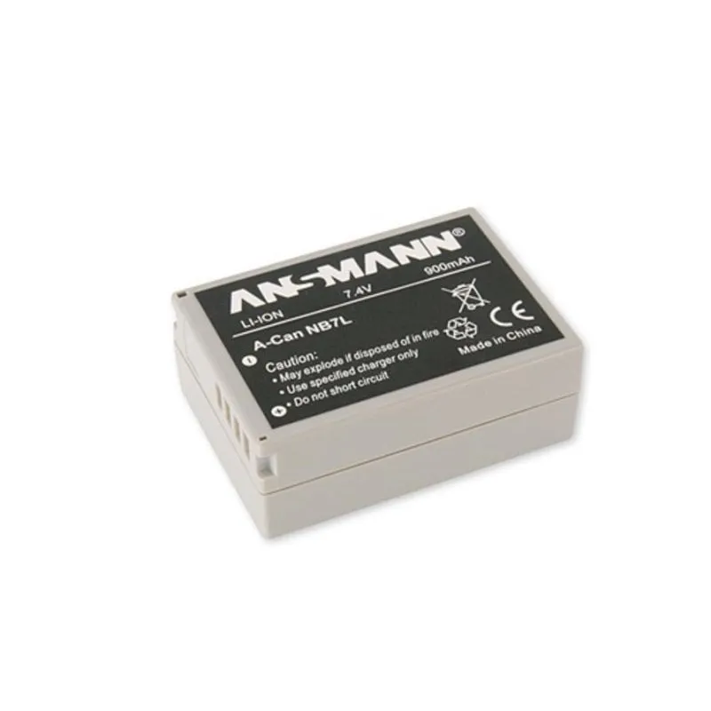 Batteria Ansmann A-Can NB 7L 900 mAh 7,4 V agli Ioni di Litio per Canon Powershot G10 - immagine 1