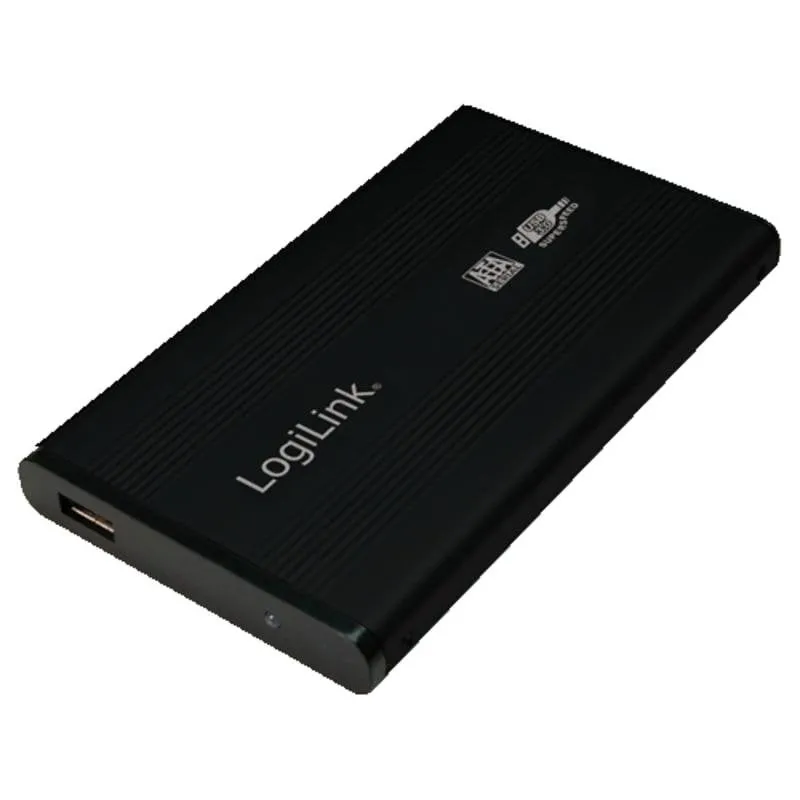 Caja PC LogiLink UA0106 2.5" Alluminio Nero Hot-swap USB 3.2 Gen 1 - immagine 1
