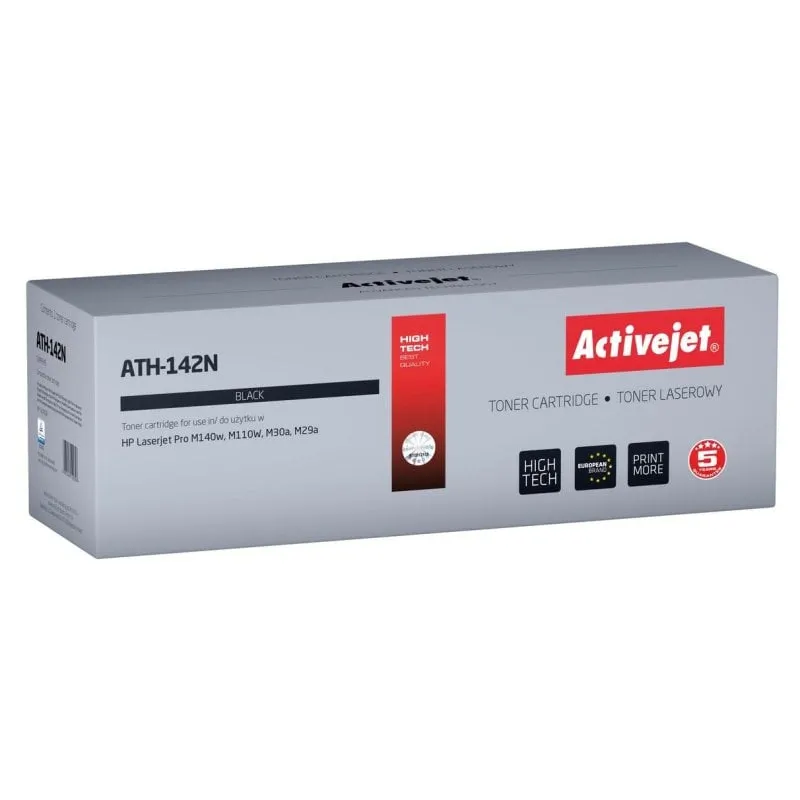 Cartuccia Toner Activejet ATH-142N Compatibile HP 142A W1420A Nero - immagine 1