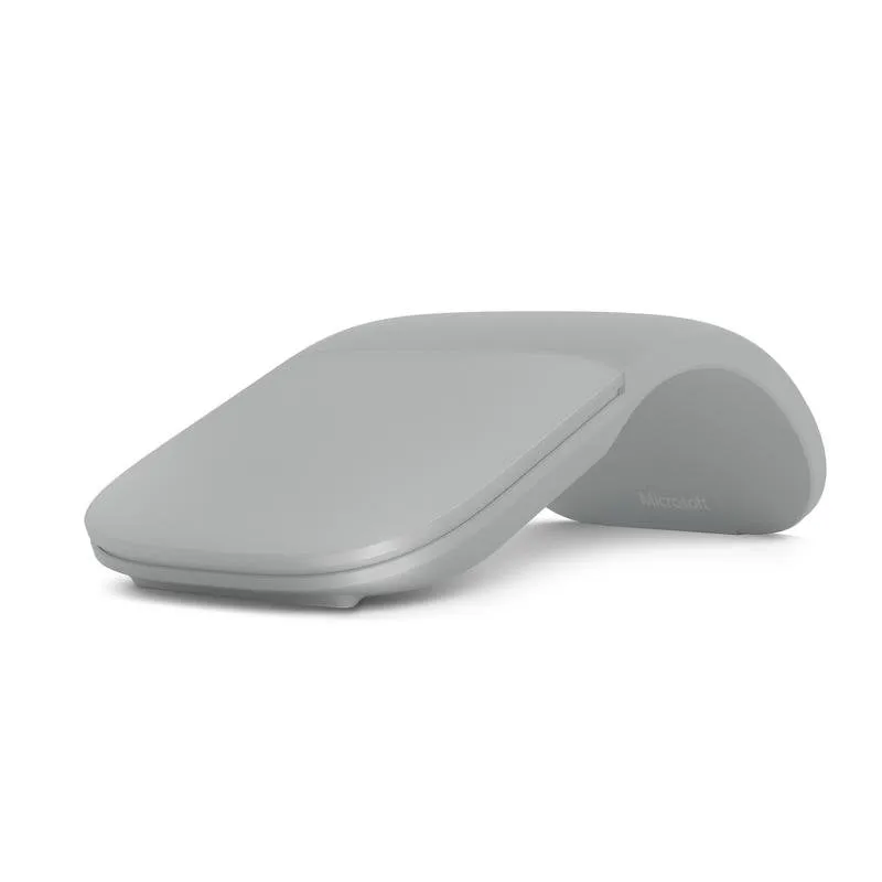 Mouse Microsoft Surface Arc Mouse Bluetooth 1000 DPI Grigio Ambidestro Touch - immagine 1