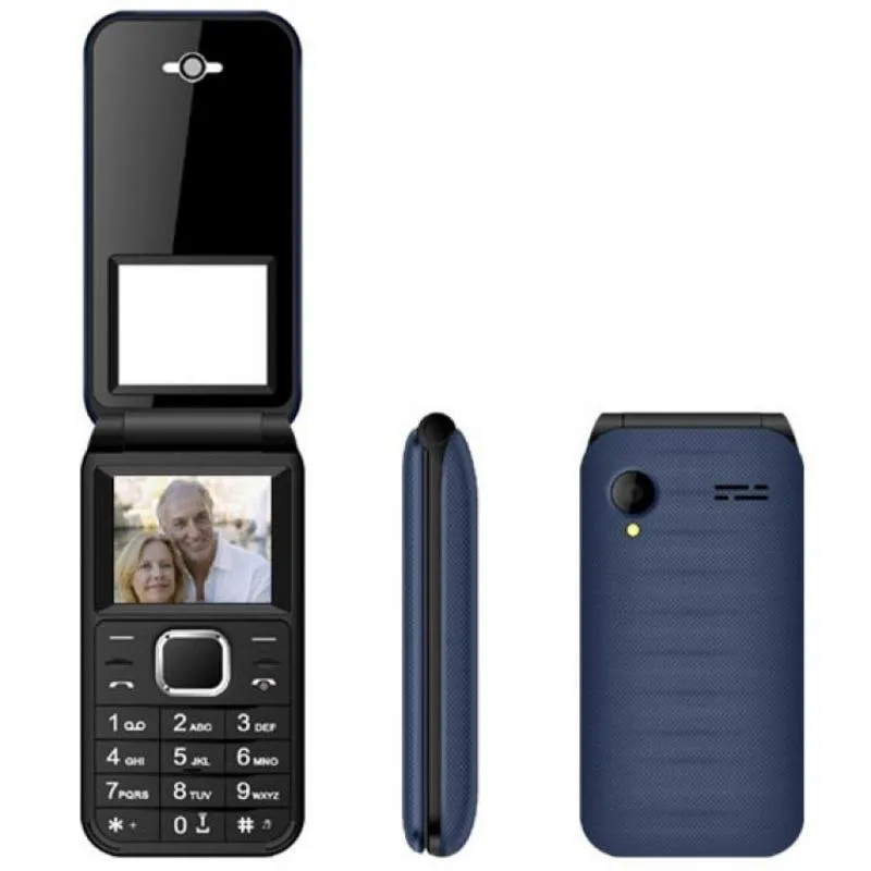 Telefono a soffietto New Majestic 300086_CB Bluetooth 600 mAh Nero/Blu - immagine 1