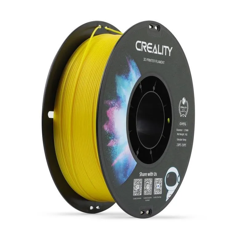 Filamento PETG Creality 3301030033 Giallo 1,75 mm Alta Resistenza - immagine 1