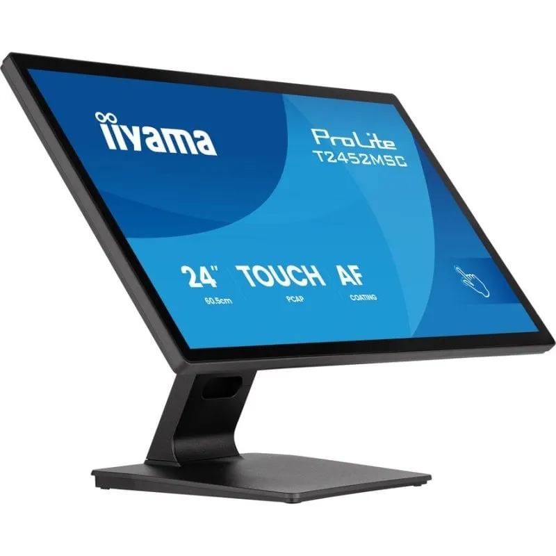 Monitor PC iiyama ProLite T2452MSC-B2 24" FullHD 120Hz IPS Touch Altoparlanti USB VESA - immagine 1